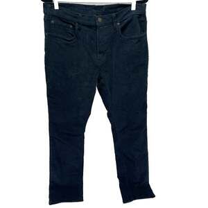 Jachs New York Mens W36 L32 Corduroy Pants straight fit Charcoal Gray Preppy